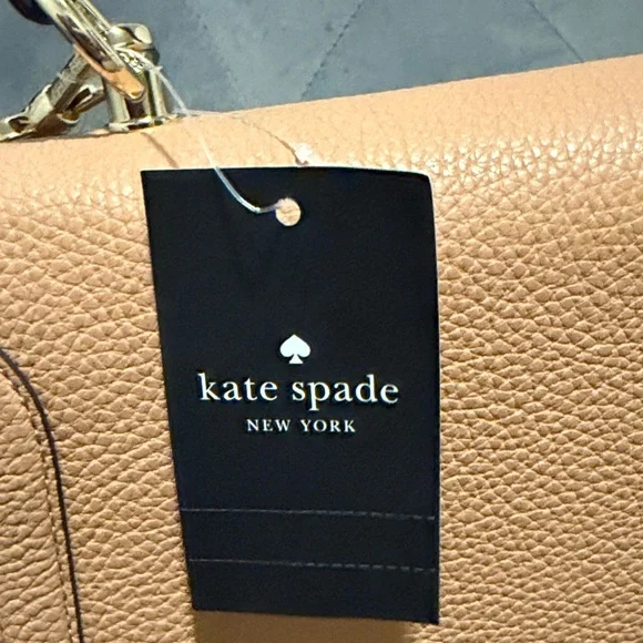 Kate Spade Pebbled Leather Saddle Bag - Picture 2 of 7